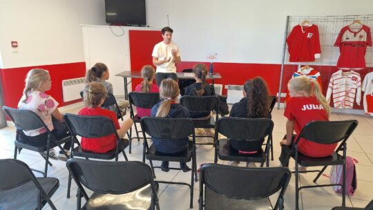 Le club accueille Colosse aux pieds d’argile pour une journée de sensibilisation