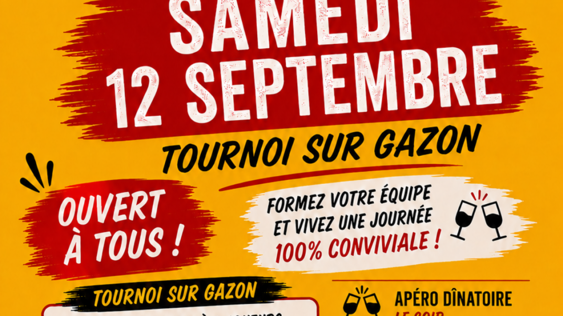 🎉 Samedi 12 septembre 2026 – Venez fêter les 60 ans du club !